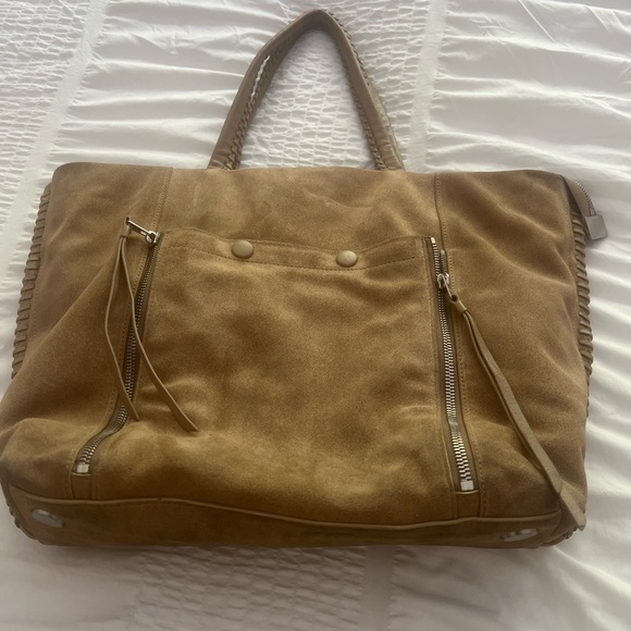 All Saints Suede Tote - Picture 2 of 5